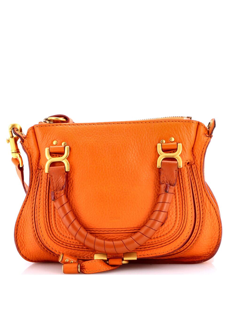 Chloe Marcie Satchel Leather Baby #284723C10B